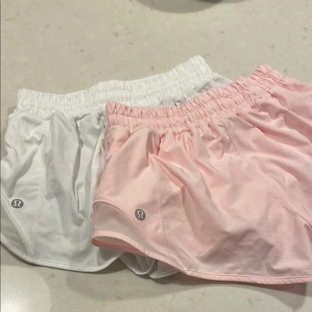 Lululemon Soft Pink Activewear Shorts - Picture 1 of 5